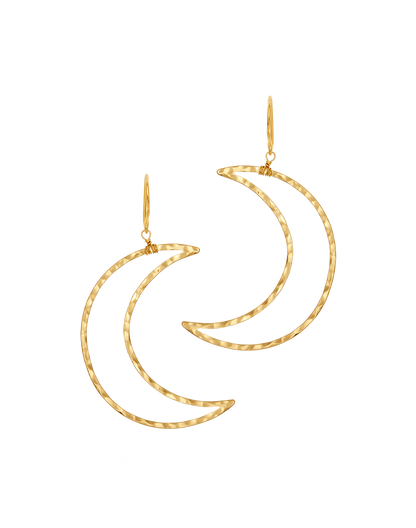 Boho Moon Hoops